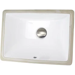 Nantucket Sinks 16-Inch x 11-Inch Undermount Ceramic Sink