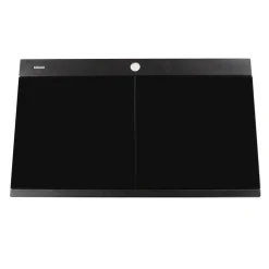 Nantucket Sinks Large Double Bowl Prep Station Topmount Granite Composite