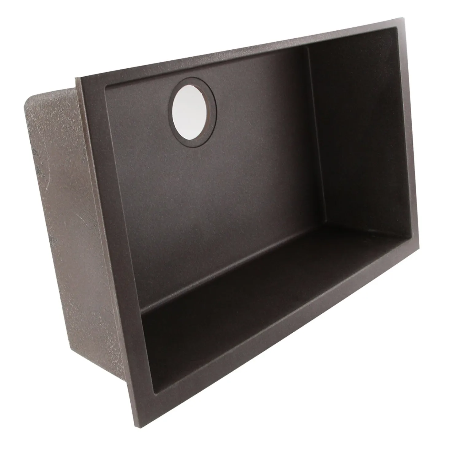 Nantucket Sinks Large Single Bowl Undermount Granite Composite Sinks