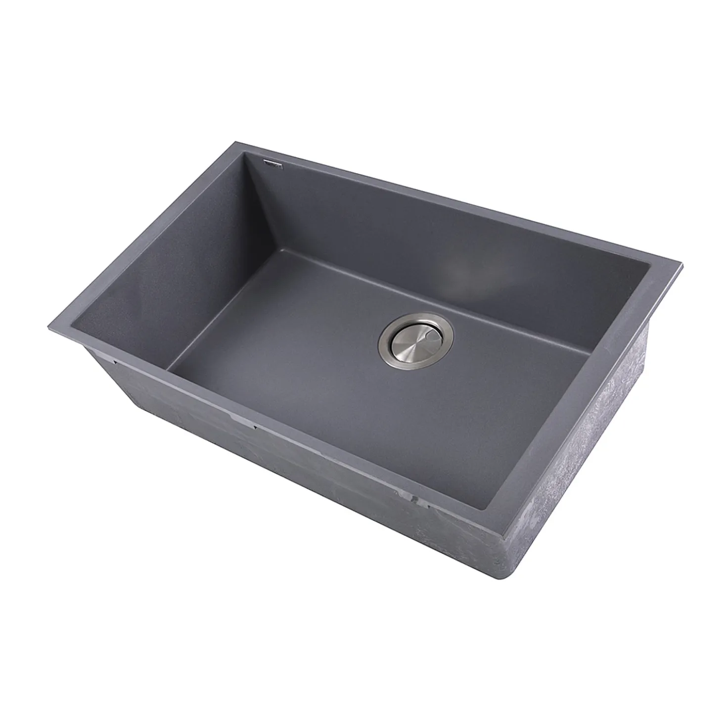 Nantucket Sinks Large Single Bowl Undermount Granite Composite Sinks