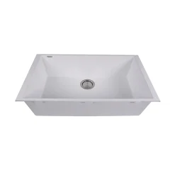 Nantucket Sinks Large Single Bowl Undermount Granite Composite Sinks