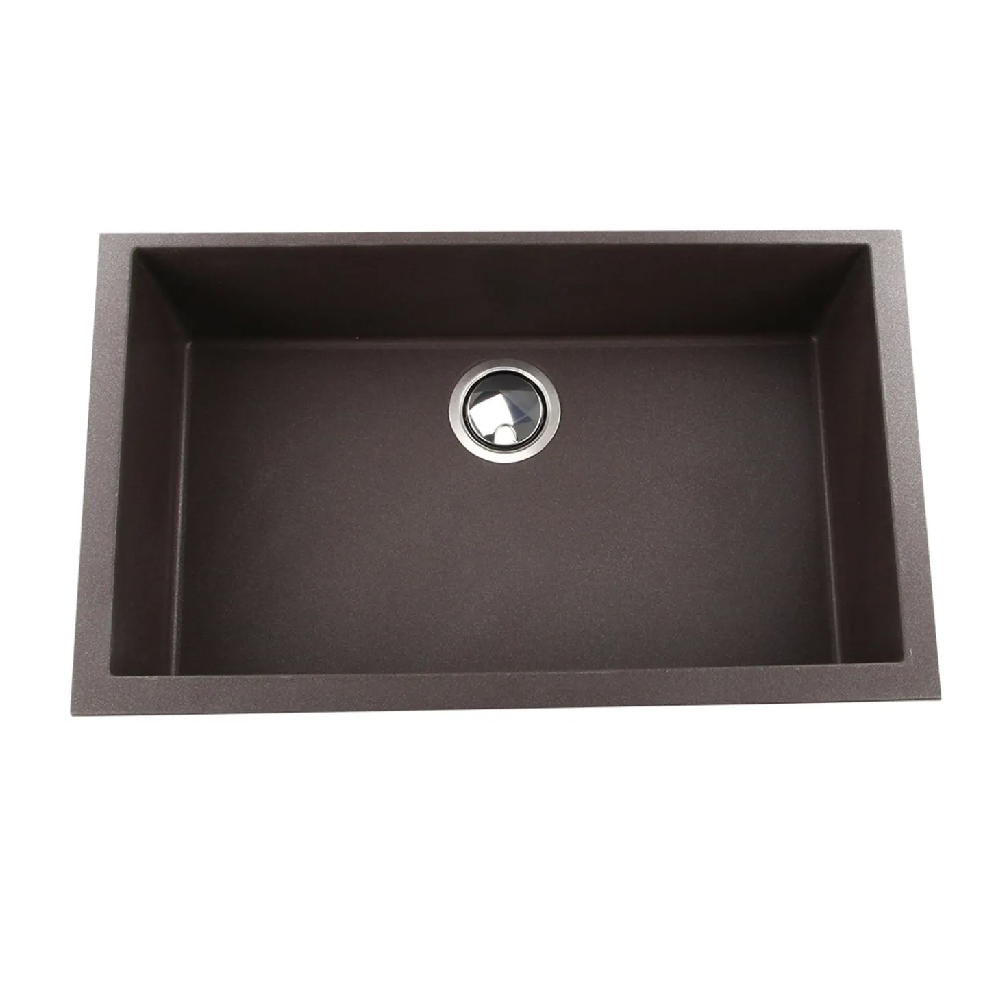 Nantucket Sinks Large Single Bowl Undermount Granite Composite Sinks