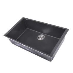 Nantucket Sinks Large Single Bowl Undermount Granite Composite Sinks