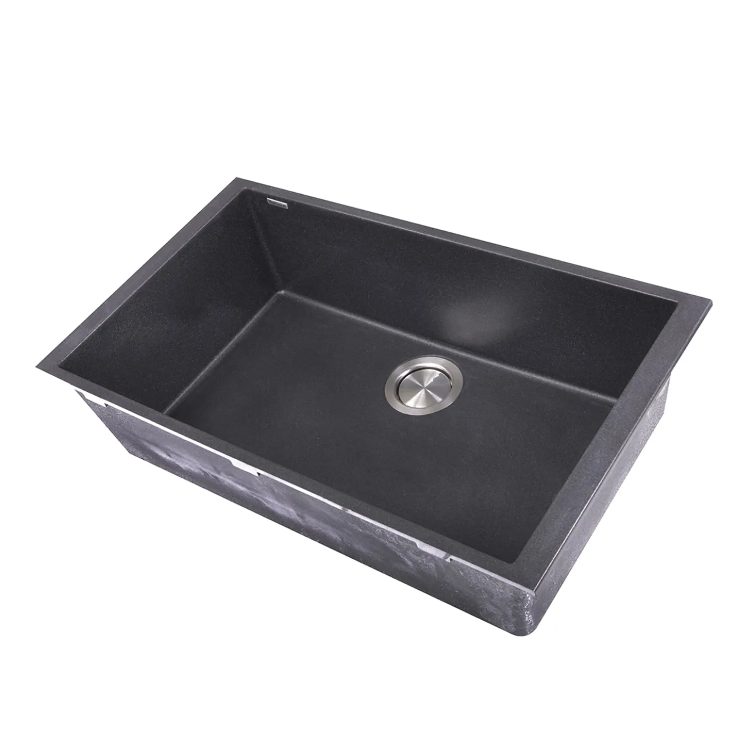 Nantucket Sinks Large Single Bowl Undermount Granite Composite Sinks