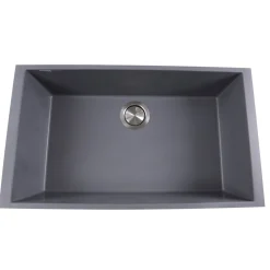 Nantucket Sinks Large Single Bowl Undermount Granite Composite Sinks