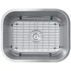 Nantucket Sinks NS09i-16 - 23" Small Rectangle Single Bowl Undermount Stainless Steel Kitchen Sink, 16 Gauge