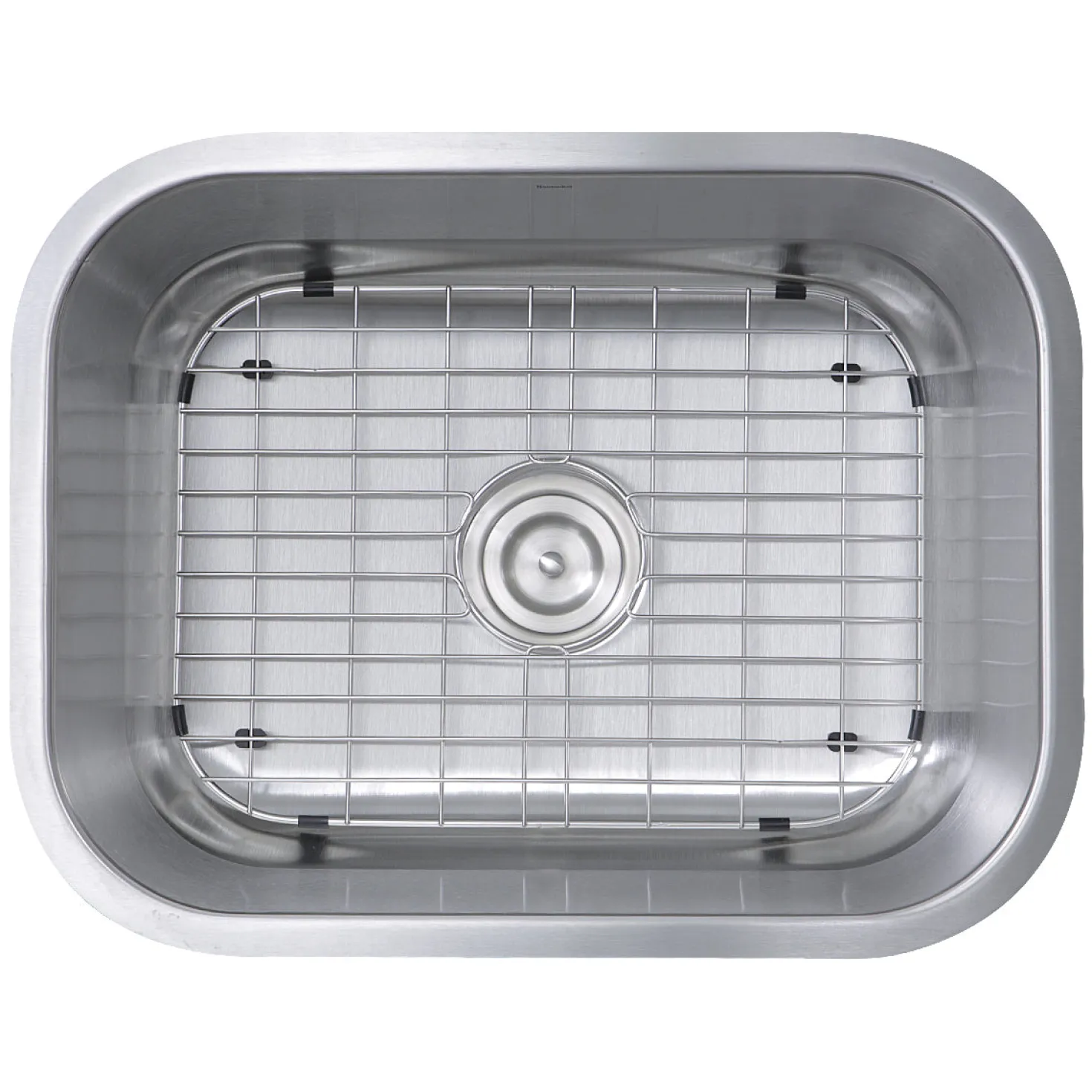 Nantucket Sinks NS09i-16 - 23" Small Rectangle Single Bowl Undermount Stainless Steel Kitchen Sink, 16 Gauge