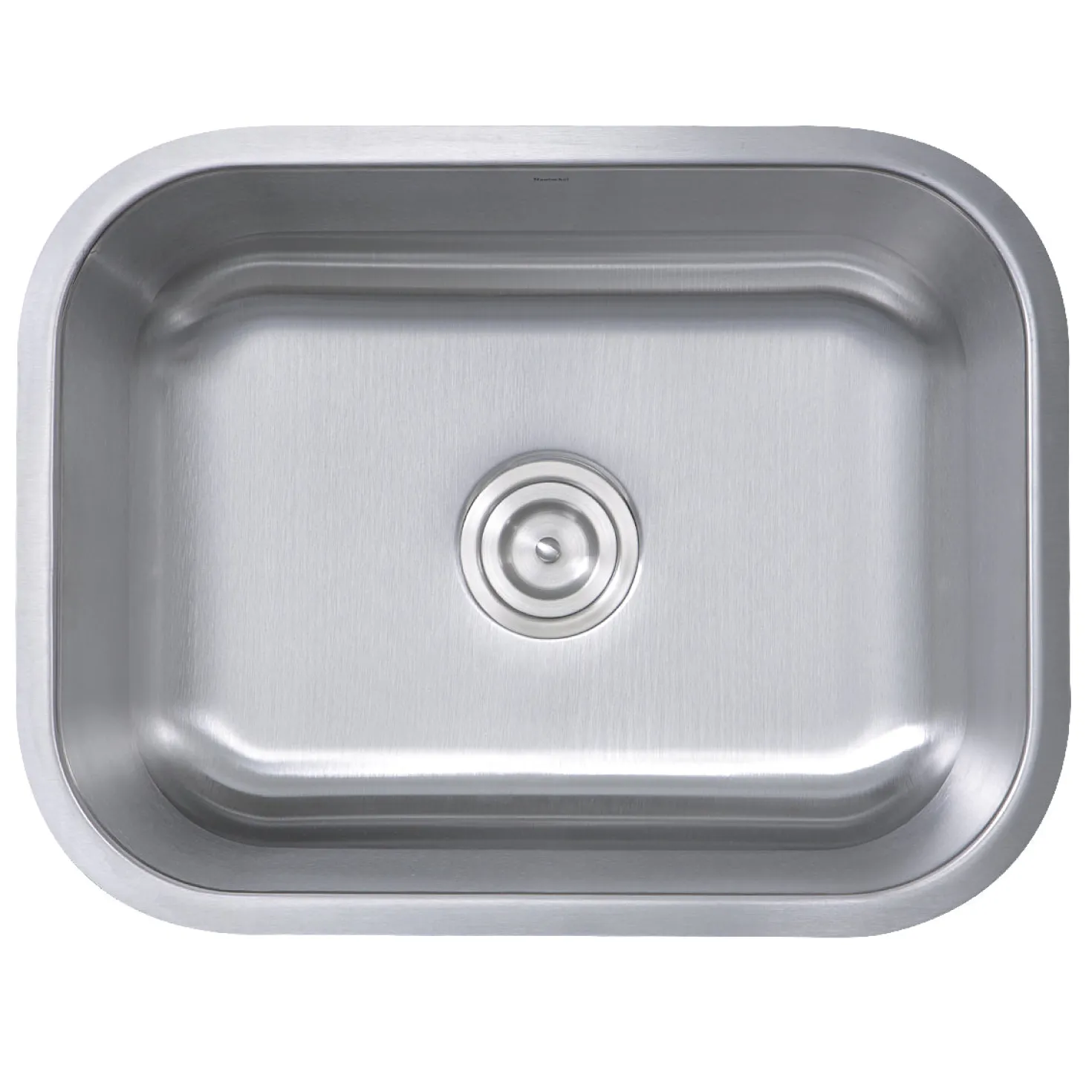 Nantucket Sinks NS09i-16 - 23" Small Rectangle Single Bowl Undermount Stainless Steel Kitchen Sink, 16 Gauge