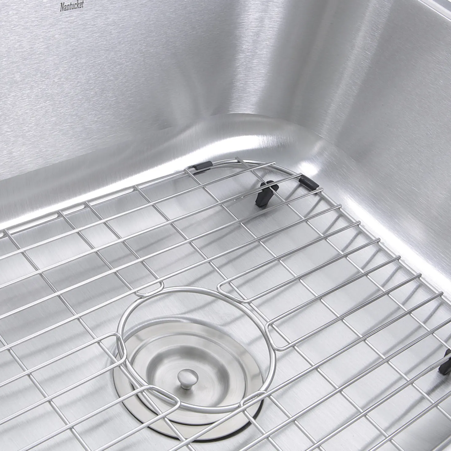 Nantucket Sinks NS09i-16 - 23" Small Rectangle Single Bowl Undermount Stainless Steel Kitchen Sink, 16 Gauge