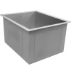Nantucket Sinks 15" Pro Series Rectangle Undermount Zero Radius Stainless Steel Bar Prep Sink