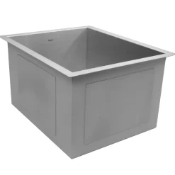 Nantucket Sinks 15" Pro Series Rectangle Undermount Zero Radius Stainless Steel Bar Prep Sink