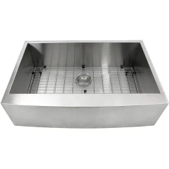 Nantucket Sinks 33" Pro Series Single Bowl Apron Front Stainless Steel Kitchen Sink