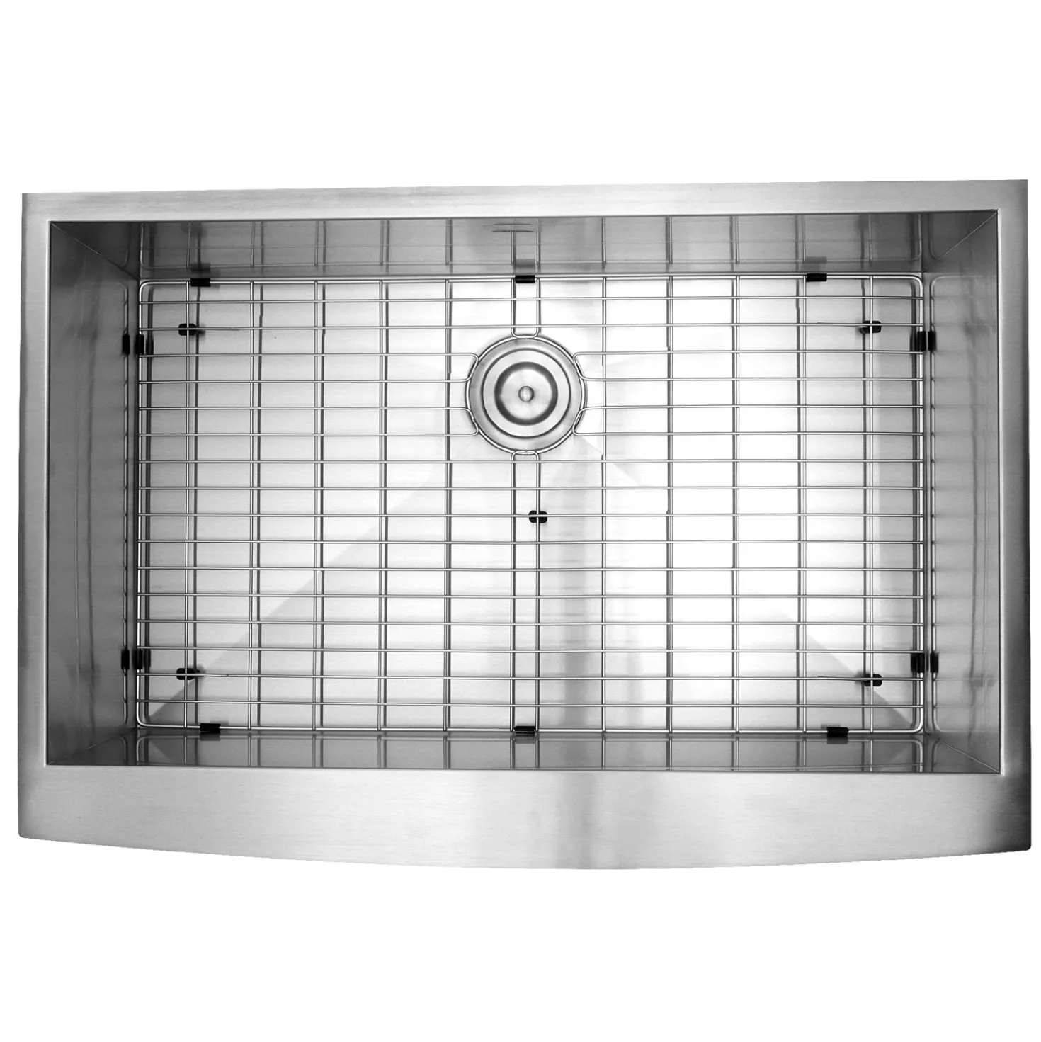 Nantucket Sinks 33" Pro Series Single Bowl Apron Front Stainless Steel Kitchen Sink
