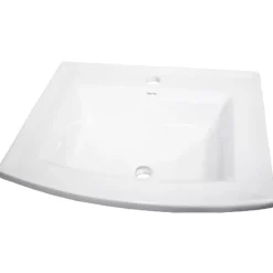 Nantucket Sinks 23" Rectangular Drop-In Ceramic Vanity Sink