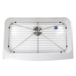 Nantucket Sinks RetroFit Glacier Stone Single Bowl Ezapron Kitchen Sink