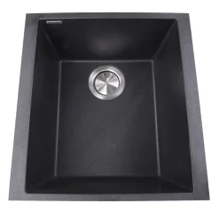 Nantucket Sinks 17" Single Bowl Undermount Granite Composite Bar-Prep Sink