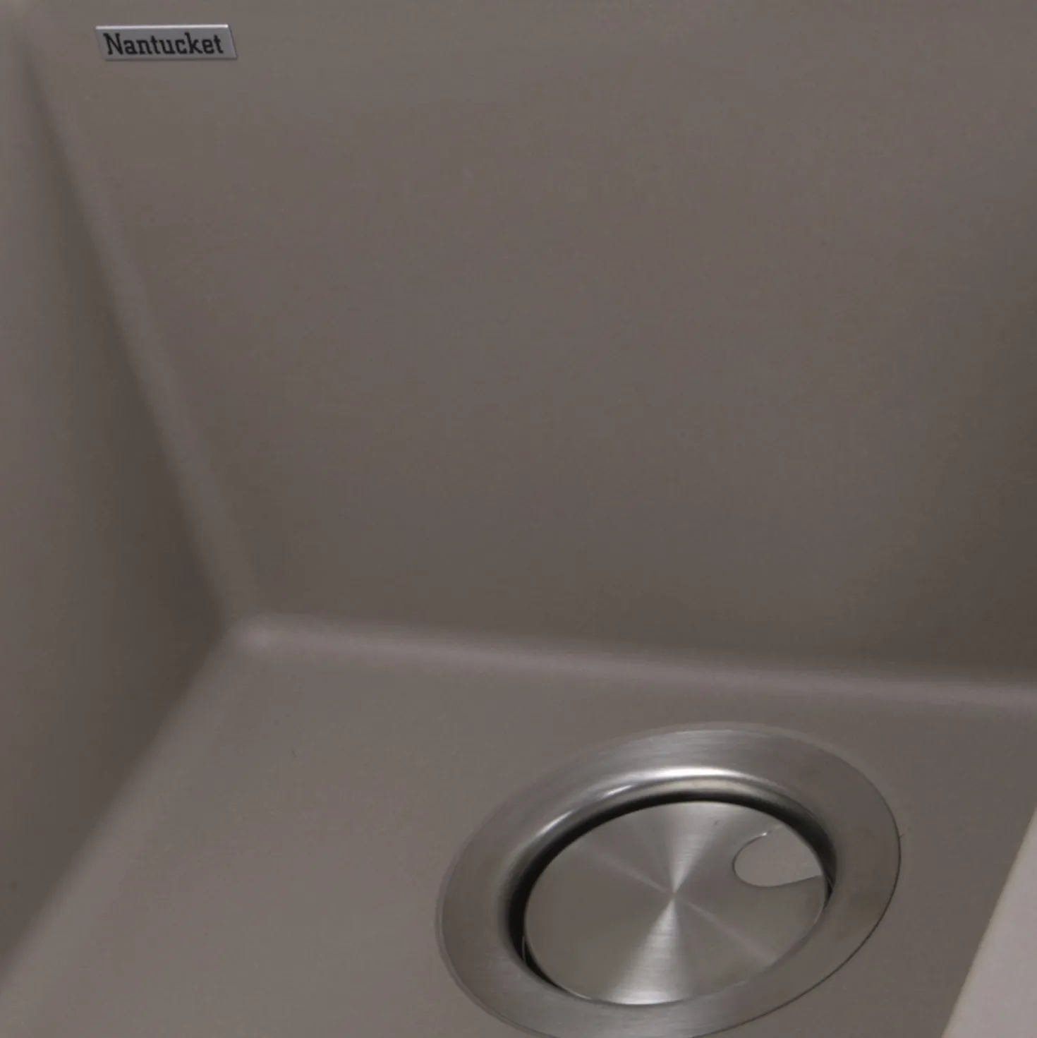 Nantucket Sinks 17" Single Bowl Undermount Granite Composite Bar-Prep Sink