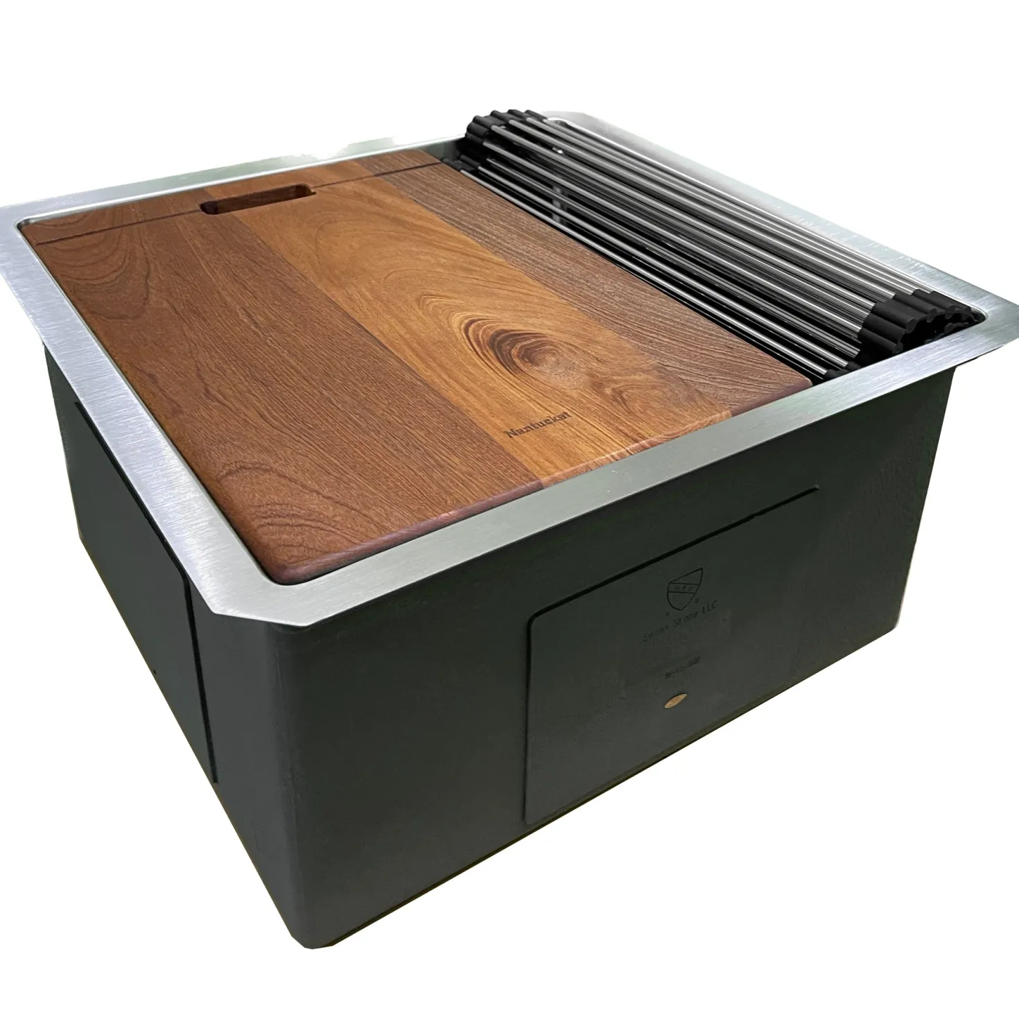 Nantucket Sinks 19" Single Bowl Undermount Workstation Prep Sink