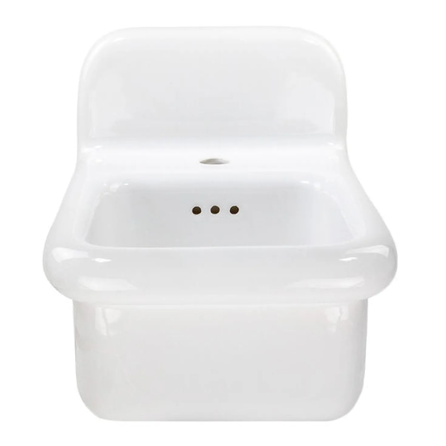 Nantucket Sinks Small Wall Mounted Bathroom Sink