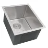 Nantucket Sinks SR1815 - 15" Pro Series Rectangle Undermount Small Radius Stainless Steel Bar/Prep Sink