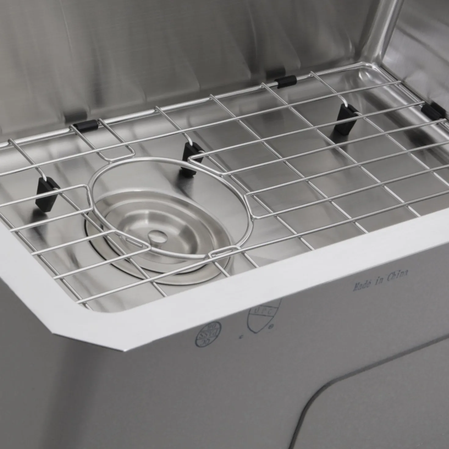 Nantucket Sinks SR3018 - Pro Series Rectangle Single Bowl Undermount Small Radius Corners Stainless Steel Kitchen Sink, 16 Gauge