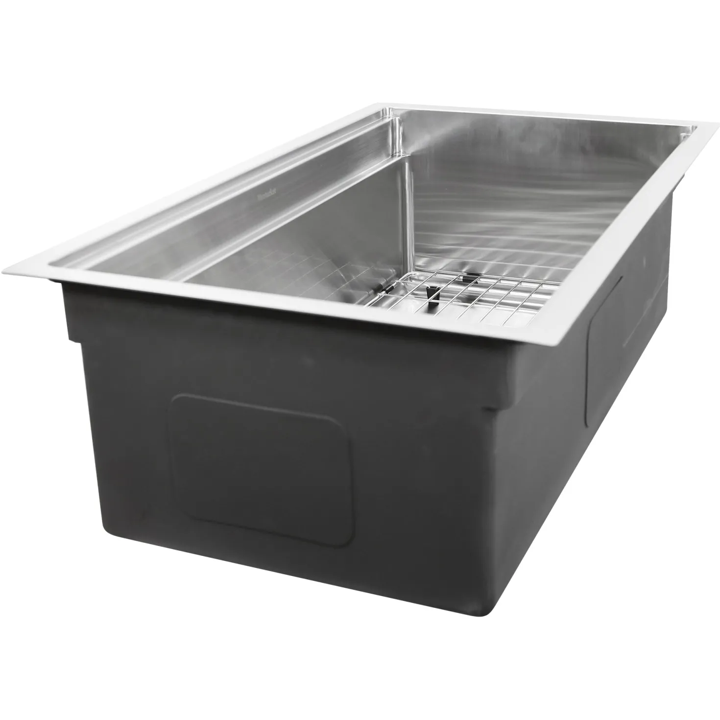 Nantucket Sinks SR-PS-3220-16 - 32" Professional Workstation Small Radius Undermount Stainless Kitchen Sink with Accessories