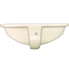 Nantucket Sinks Undermount Ceramic Sink in White 17-1/8" x 11-1/4"