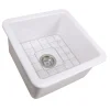 Nantucket Sinks 18" Undermount Fireclay Kitchen Sink Wellfleet-1818W