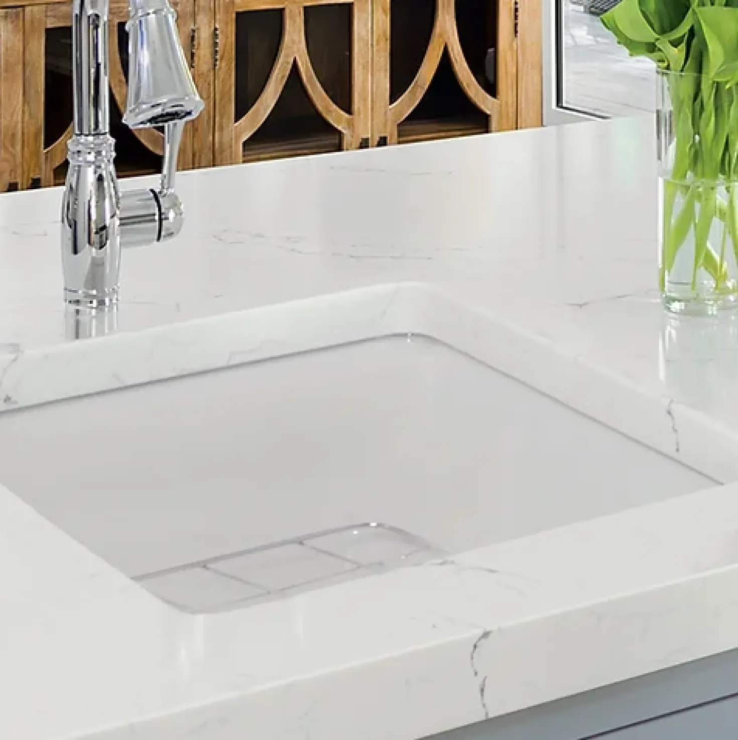 Nantucket Sinks 18" Undermount Fireclay Kitchen Sink Wellfleet-1818W