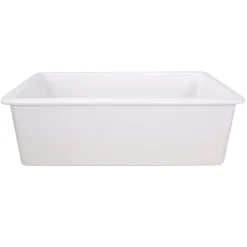 Nantucket Sinks 32" Undermount Fireclay Kitchen Sink Wellfleet-3218W