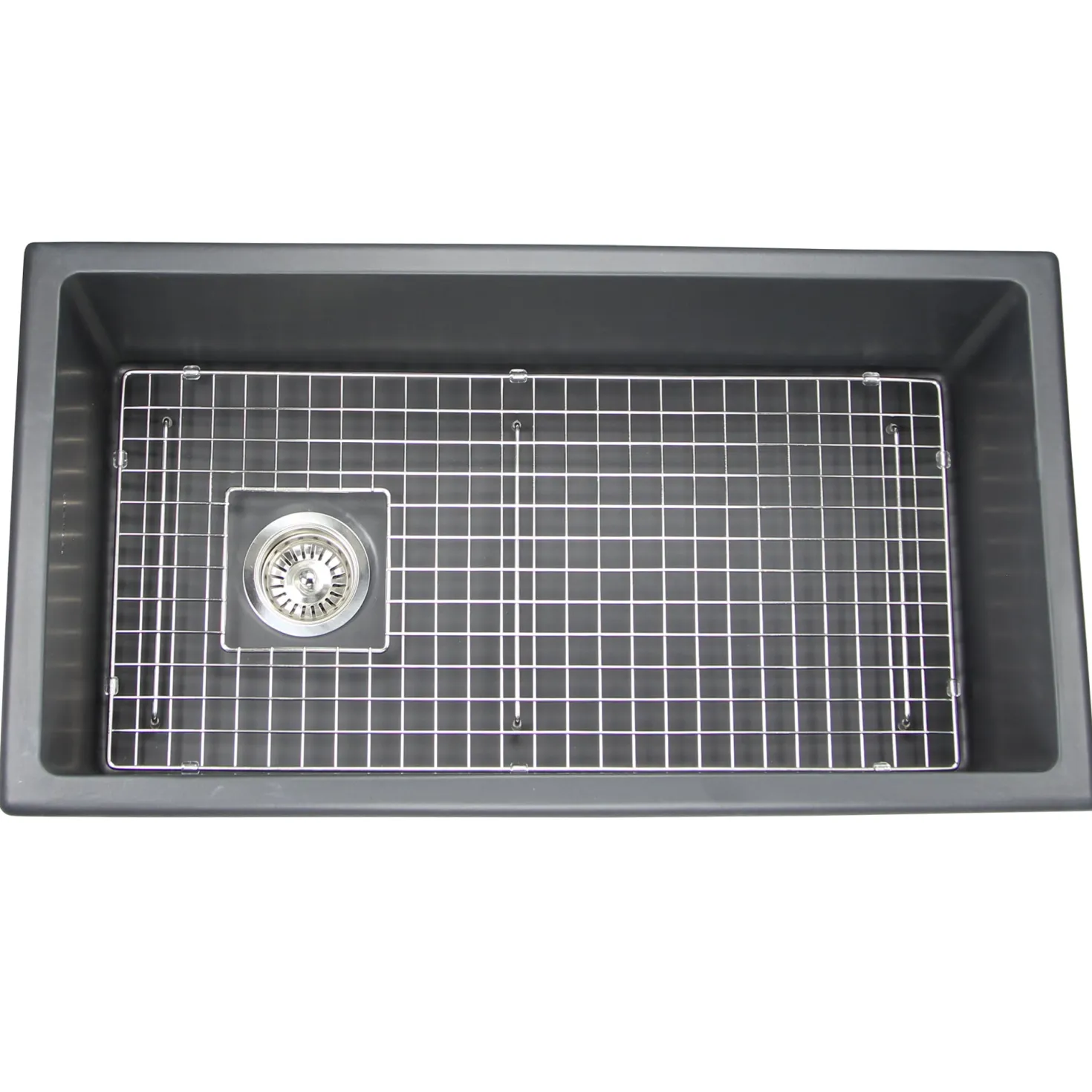 Nantucket Sinks 34" Undermount Fireclay Kitchen Sink