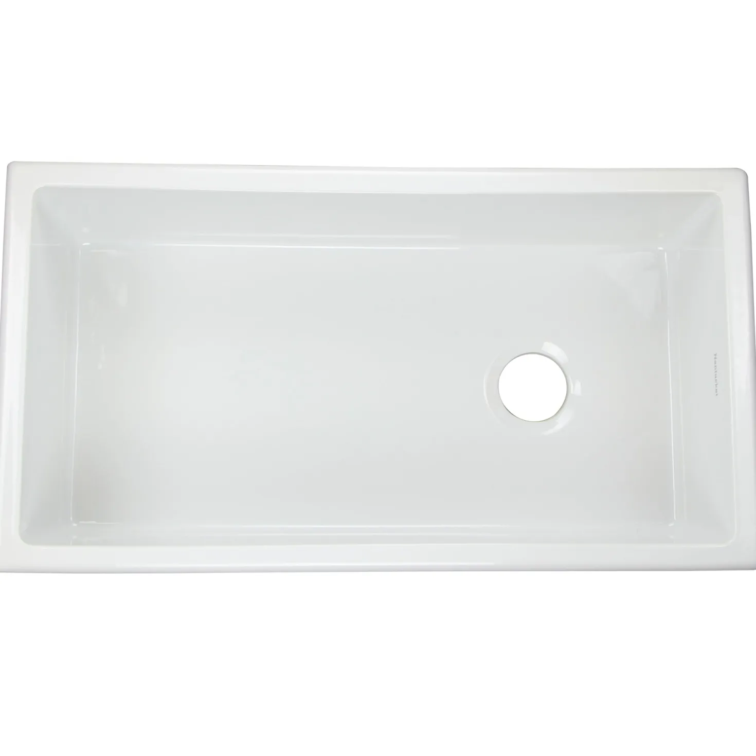 Nantucket Sinks 34" Undermount Fireclay Kitchen Sink