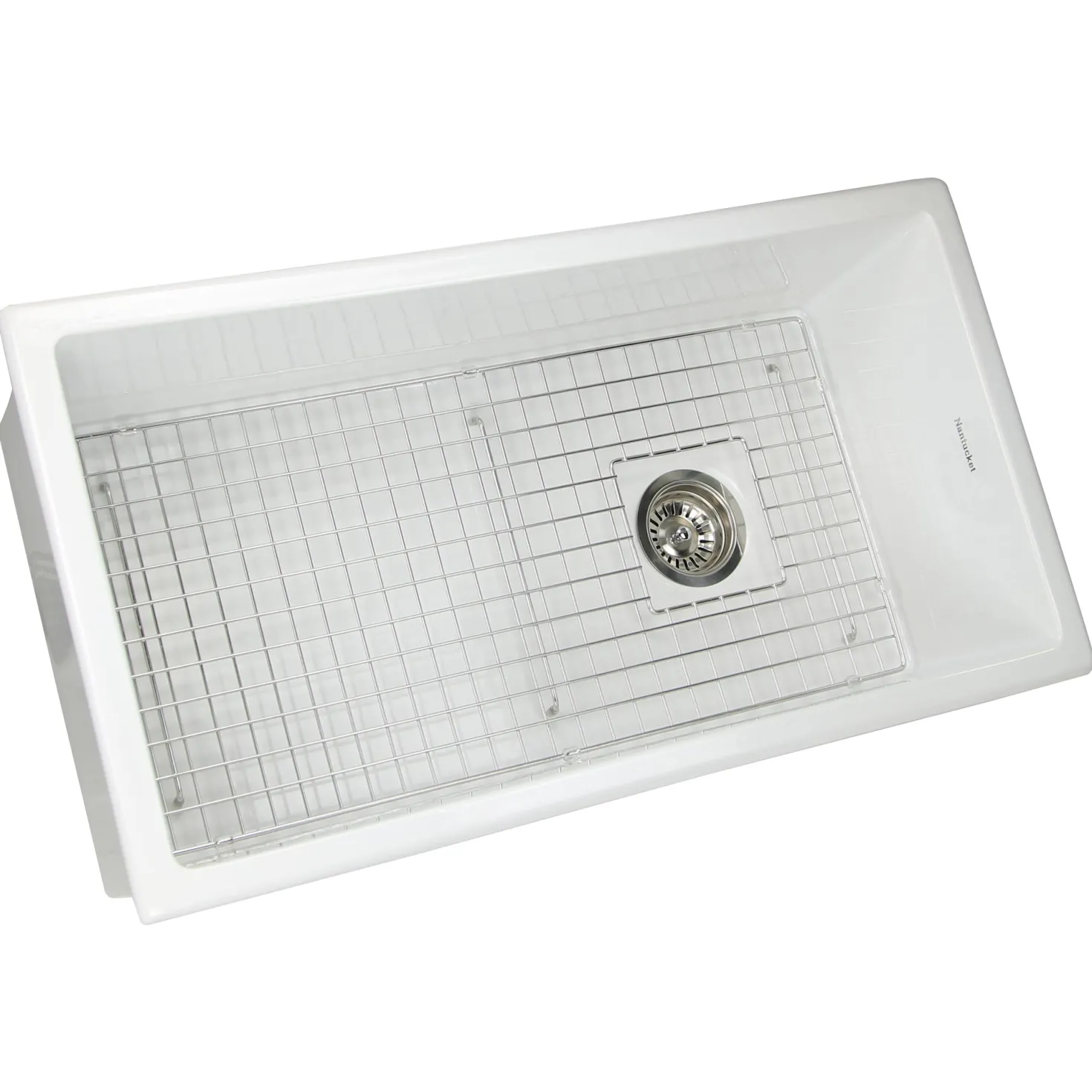 Nantucket Sinks 34" Undermount Fireclay Kitchen Sink