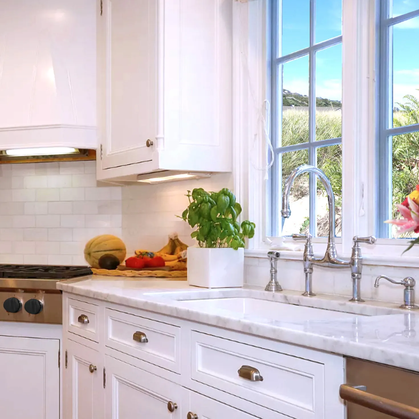 Nantucket Sinks 34" Undermount Fireclay Kitchen Sink