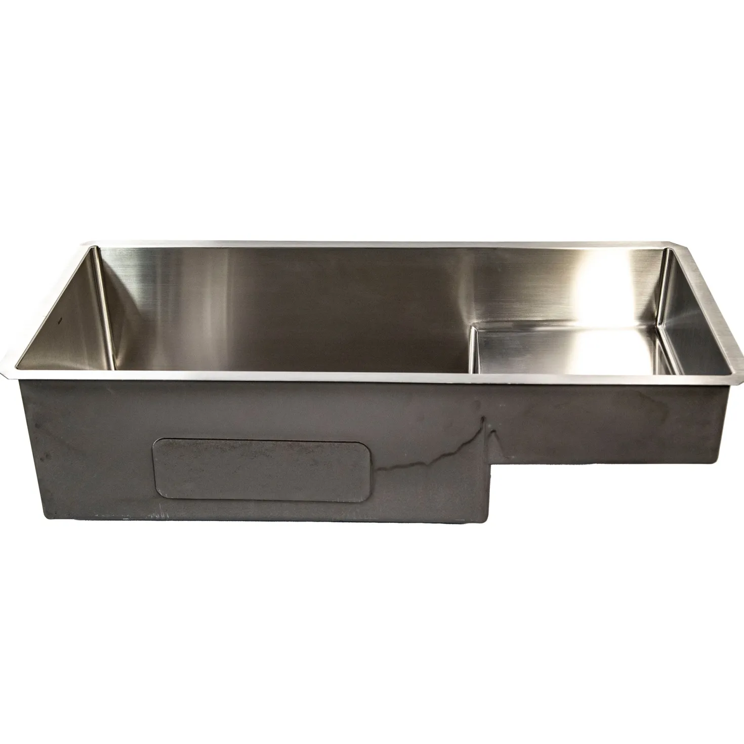 Nantucket Sinks 39" Undermount Kitchen Sink with Raised Platform
