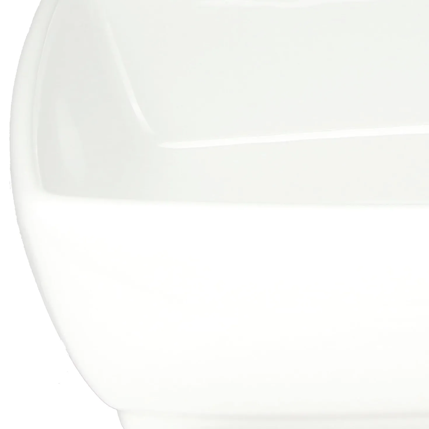 Nantucket Sinks White Rectangular Vessel Sink NSV1913