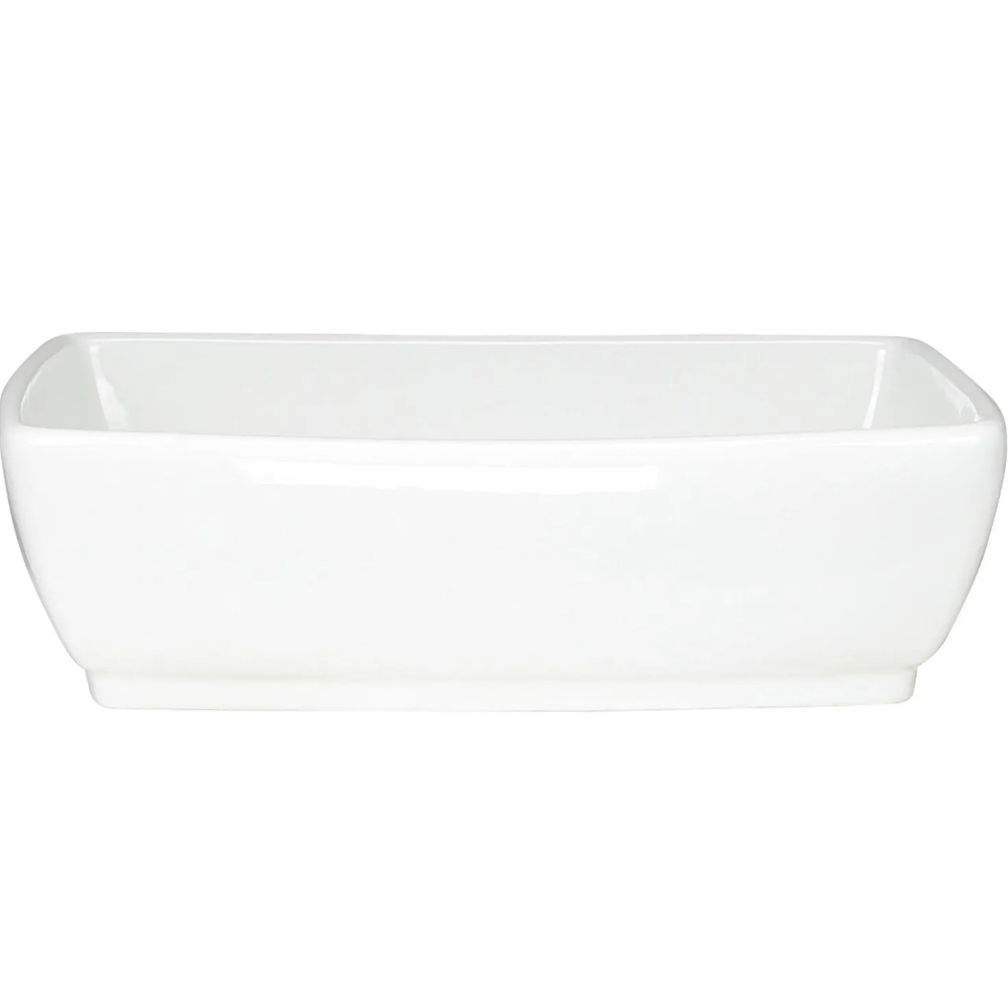 Nantucket Sinks White Rectangular Vessel Sink NSV1913