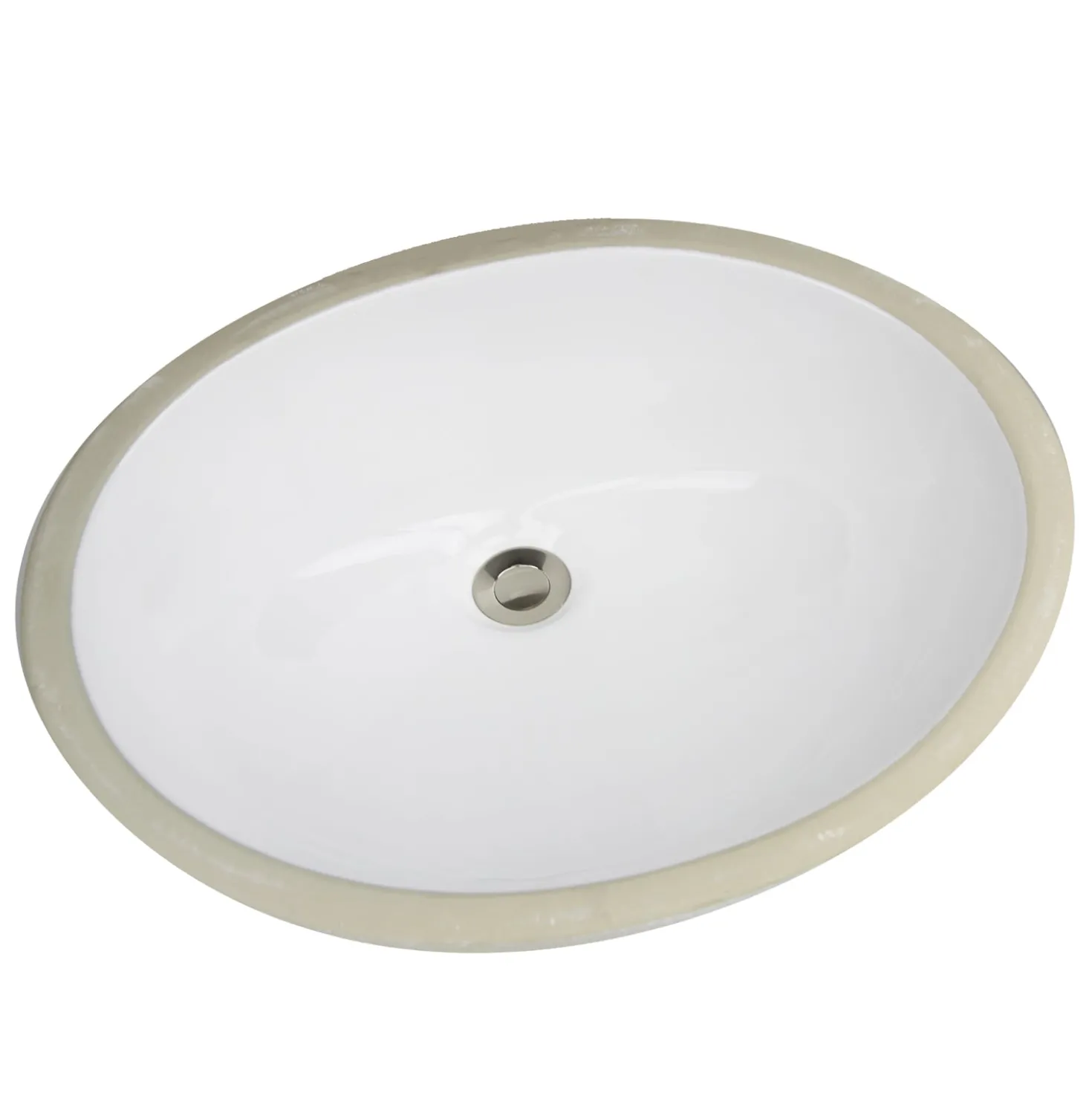 Nantucket Sinks 19" x 16" Undermount Ceramic Sink