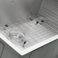 Nantucket Sinks ZR3219-16 - 32" Pro Series Large Rectangle Single Bowl Undermount Zero Radius Stainless Steel Kitchen Sink