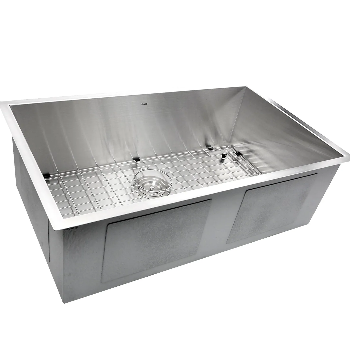 Nantucket Sinks ZR3219-16 - 32" Pro Series Large Rectangle Single Bowl Undermount Zero Radius Stainless Steel Kitchen Sink