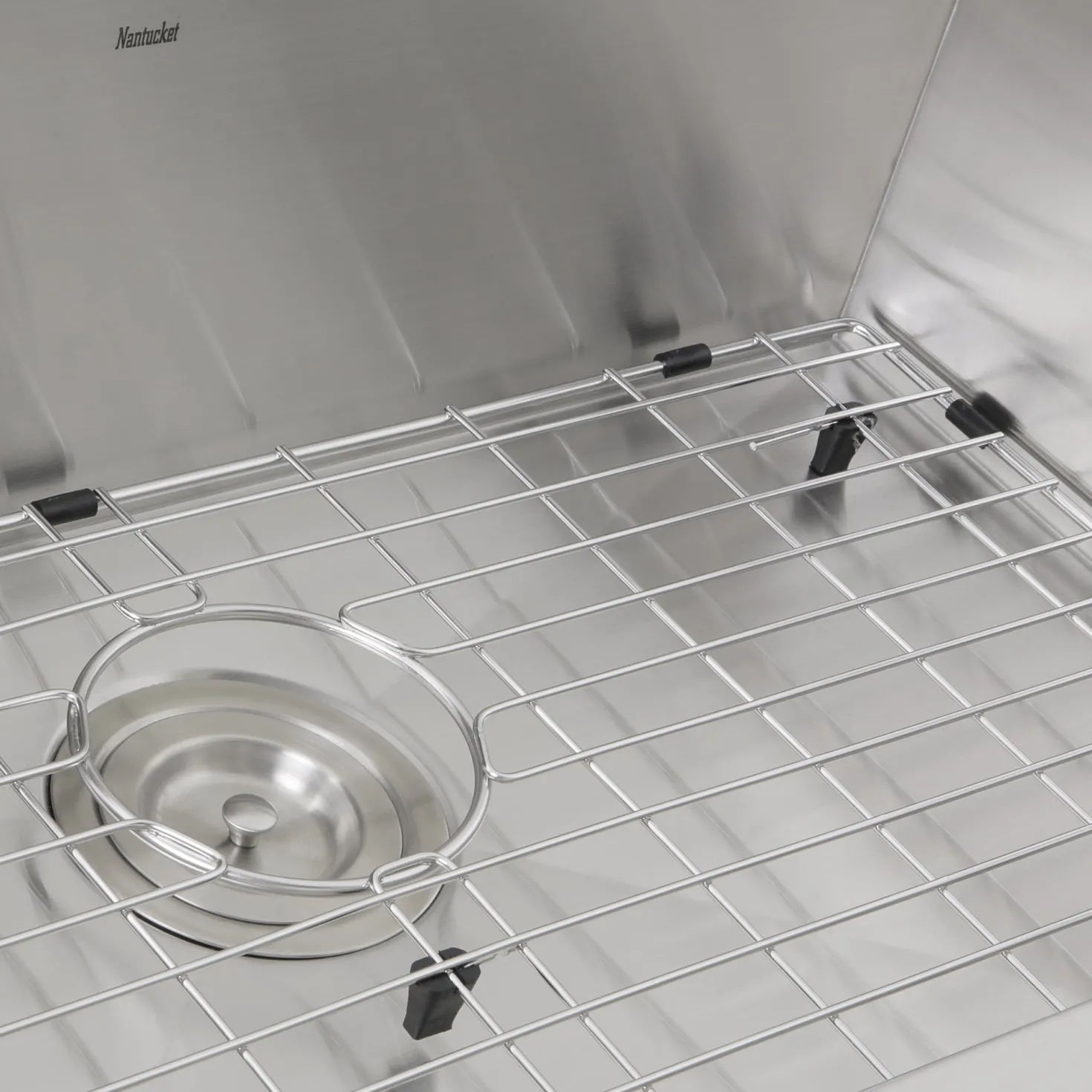 Nantucket Sinks ZR2818-16 - 28" Pro Series Large Rectangle Single Bowl Undermount Zero Radius Stainless Steel Kitchen Sink