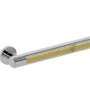 16" Polished Chrome Grab Bar with Glass