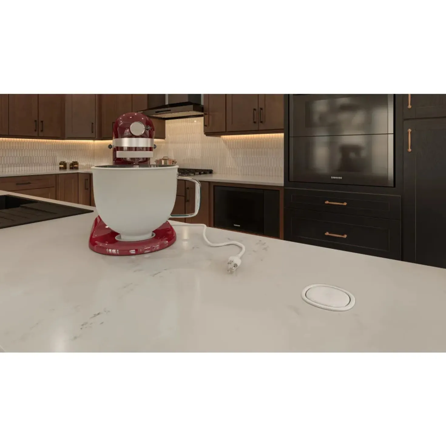 Pop-Up Hidden Outlet Tower | 8 Outlets & USB