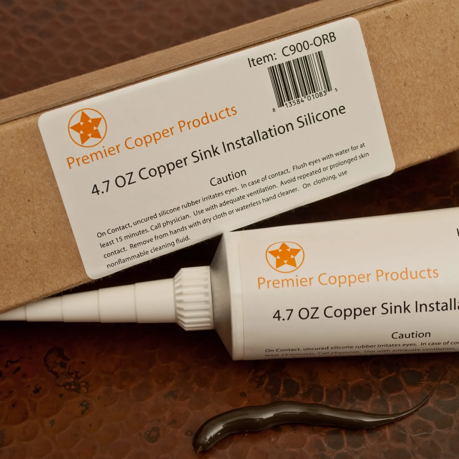 Premier Copper Products Copper Sink Installation Silicone