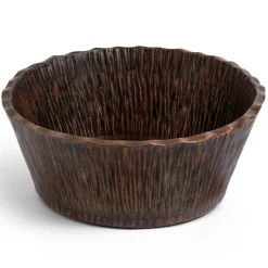 Premier Copper Products Forest Vessel Hammered Copper Sink