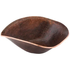 Premier Copper Products Free Form Hand Forged Old World Copper Vessel Sink