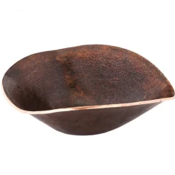 Premier Copper Products Free Form Hand Forged Old World Copper Vessel Sink