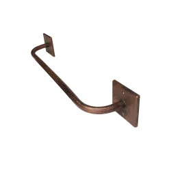 Premier Copper Products 18" Hand Hammered Copper Towel Bar
