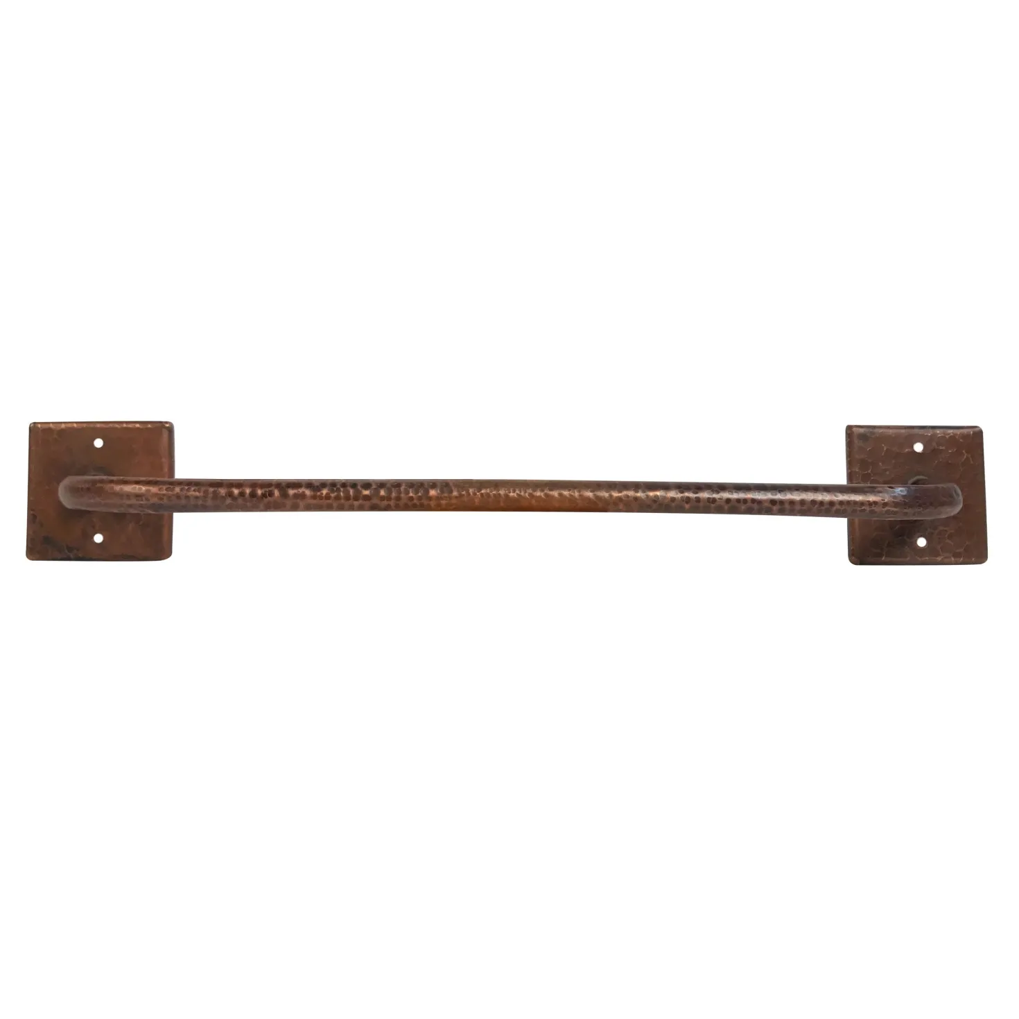 Premier Copper Products 18" Hand Hammered Copper Towel Bar