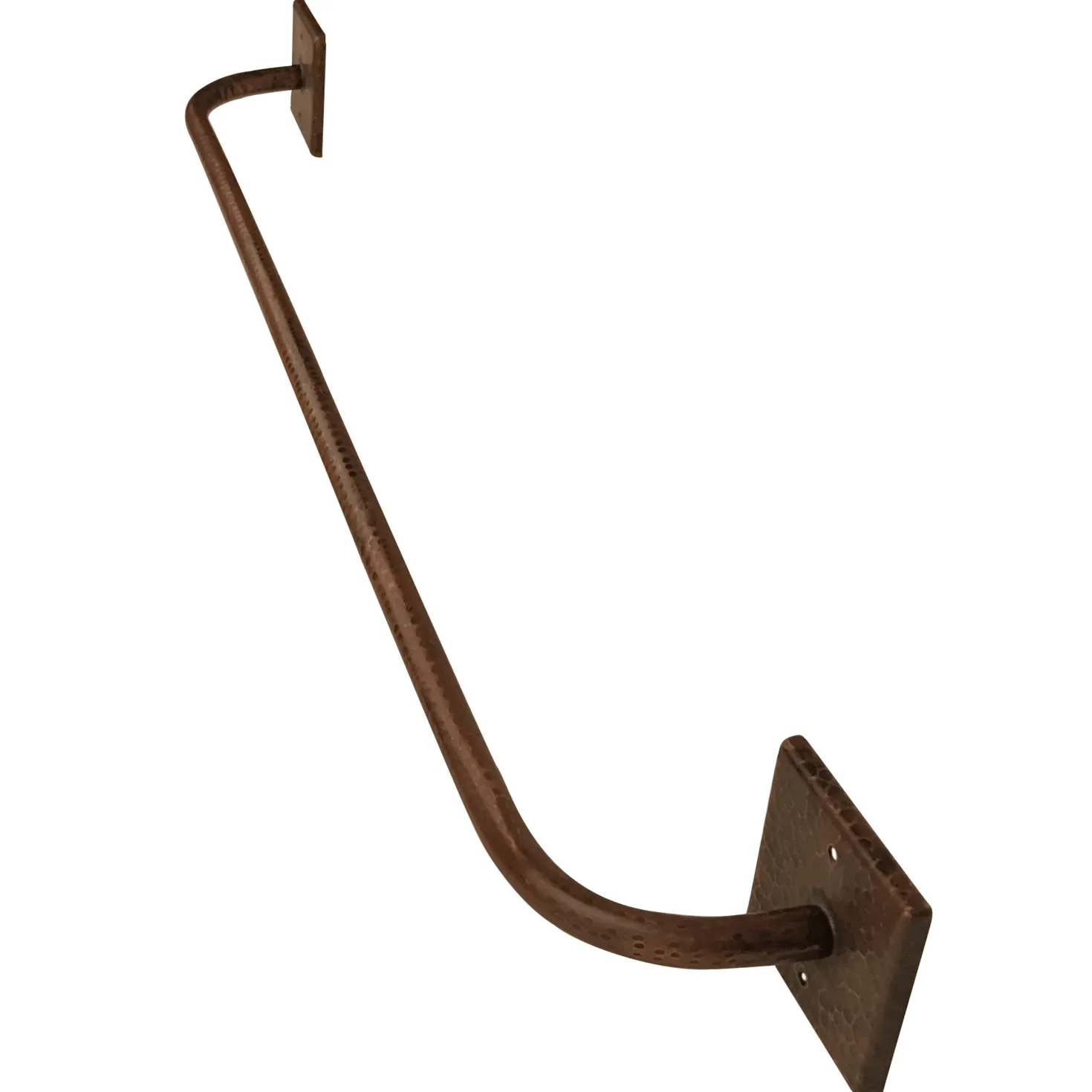Premier Copper Products 30" Hand Hammered Copper Towel Bar